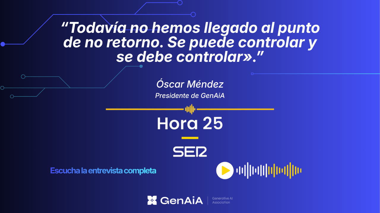 Óscar Méndez Soto en Hora 25: «Todavía no hemos llegado al punto de no retorno»